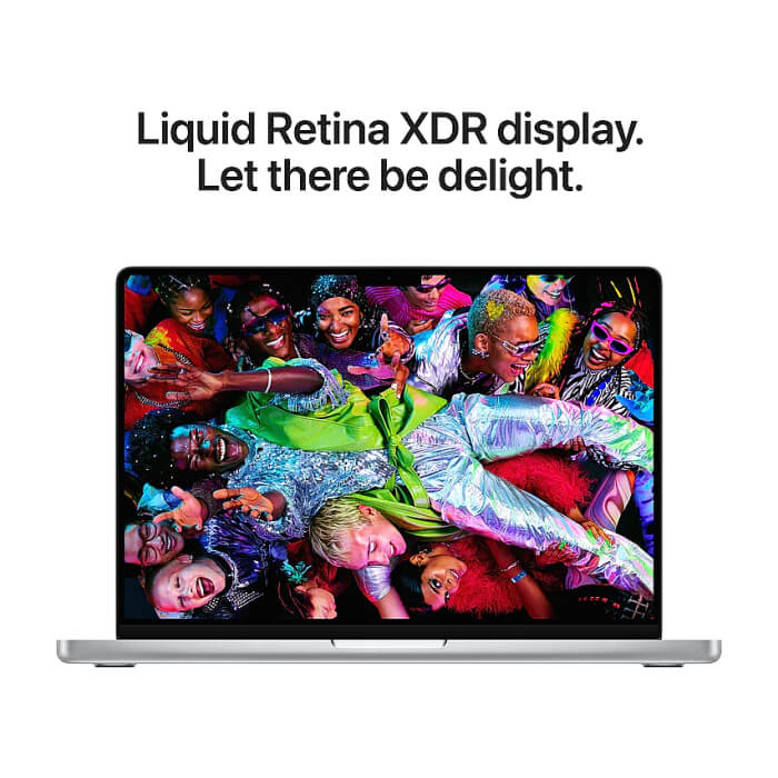 Apple 14-inch MacBook Pro: Apple M5 Pro chip with 15-core CPU and 16-core GPU, 24GB, 2TB SSD - Silver ID 96988 (тъмнейл - 3)