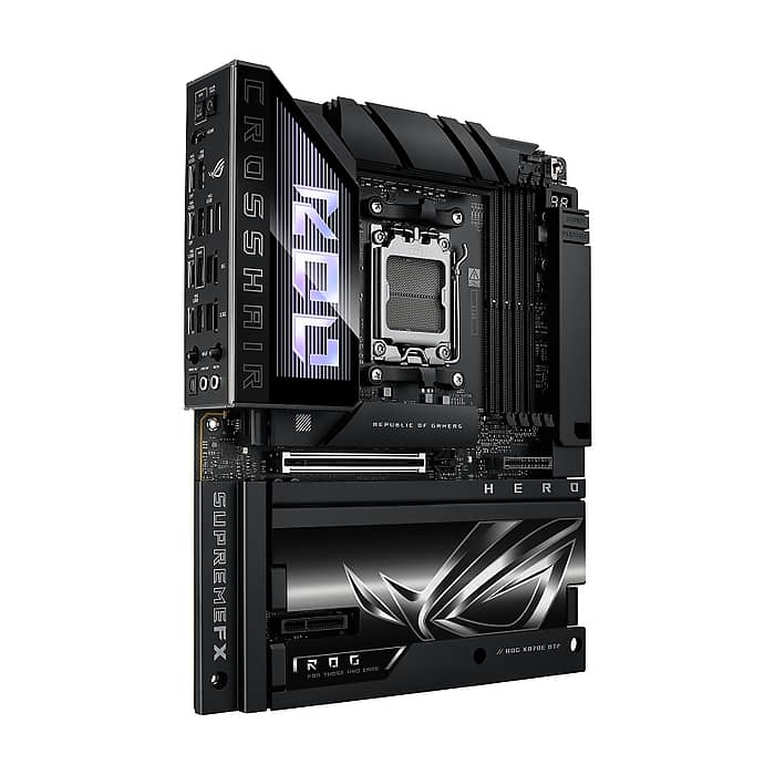Asus ROG Crosshair X870E Hero BTF + Asus ROG RYUO IV 360 ARGB (тъмнейл - 2)
