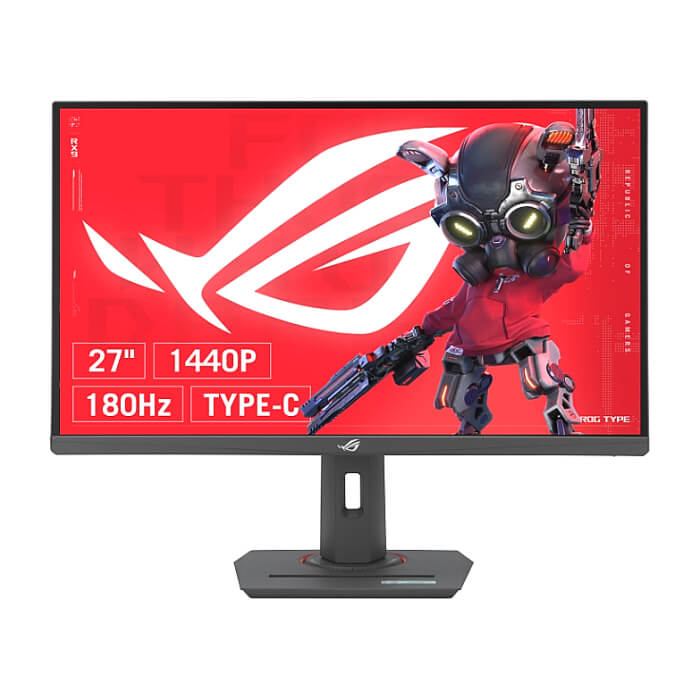 Asus ROG Strix XG27UCS Gaming Monitor, 27'' ,4K UHD (3840x2160), 160Hz (Above 144Hz), 1ms (GTG), Fast IPS, Extreme Low Motion Blur Sync, USB Type-C, G-Sync compatible, DisplayWidget Center, tripod socket, HDR,USB Type-C, Black ID 88286 (тъмнейл - 4)