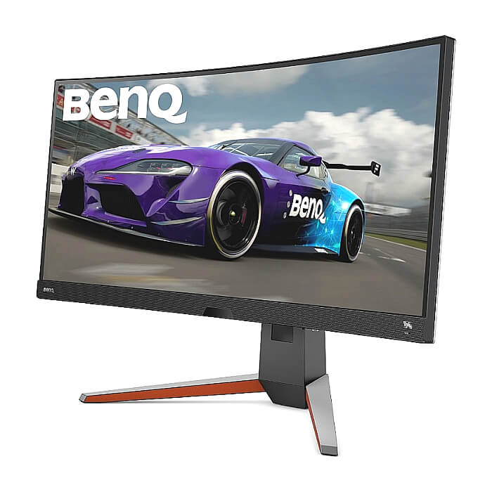 BenQ MOBIUZ EX3415R, 34'' IPS, 144hz, 1ms, 3440x1440, 21:9 Curved Gaming, FreeSync Premium, Flicker-free, Light Tuner, DCI P3 98%, HDR 400, HDRi, B.I.+, LBL, Black eQuali ID 65264 (тъмнейл - 2)