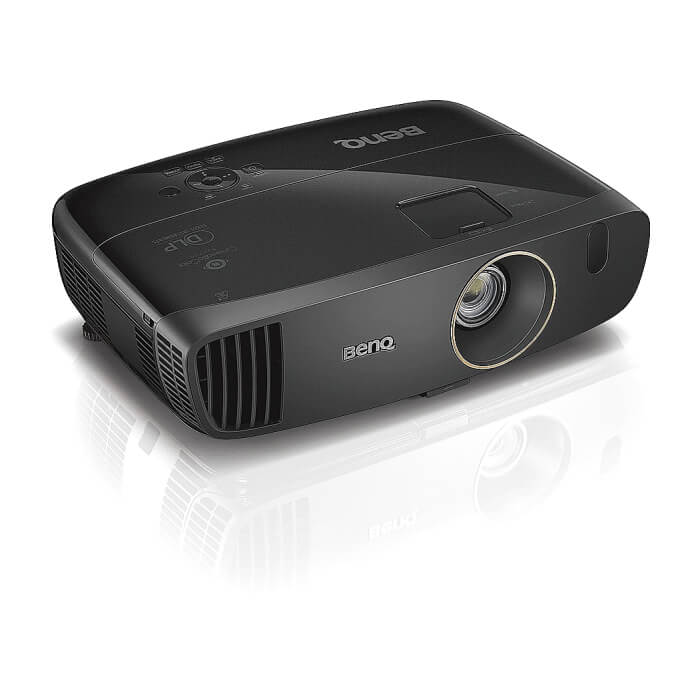 BenQ W2000+, DLP, 1080p (1920x1080), 15000:1, 2200 ANSI Lumens, VGA, HDMI, RCA, Speakers 2x10W, 3D Ready, Black ID 65787 (тъмнейл - 3)