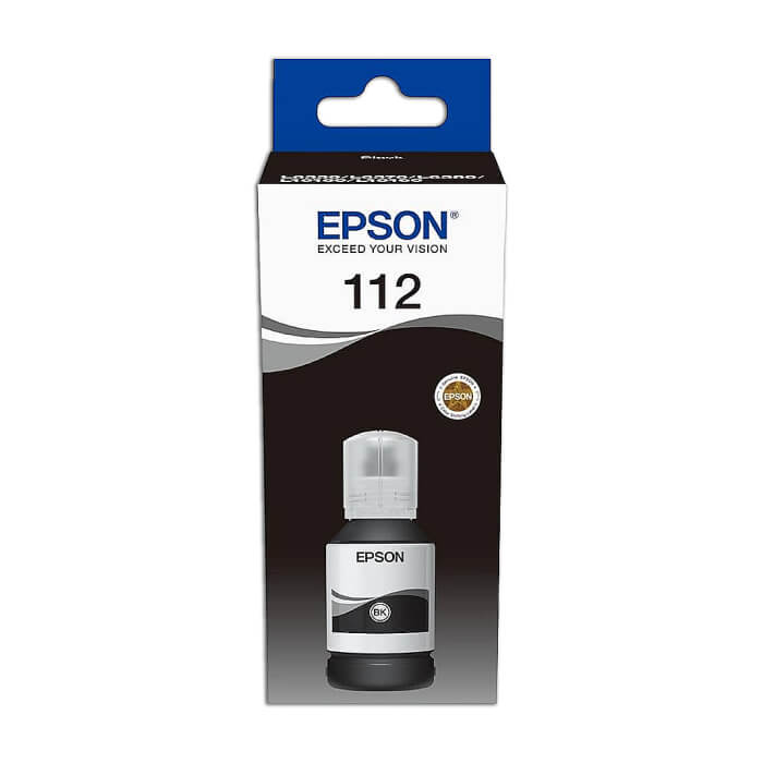 Epson 112 EcoTank Pigment Black ink bottle ID 69643 на супер цена