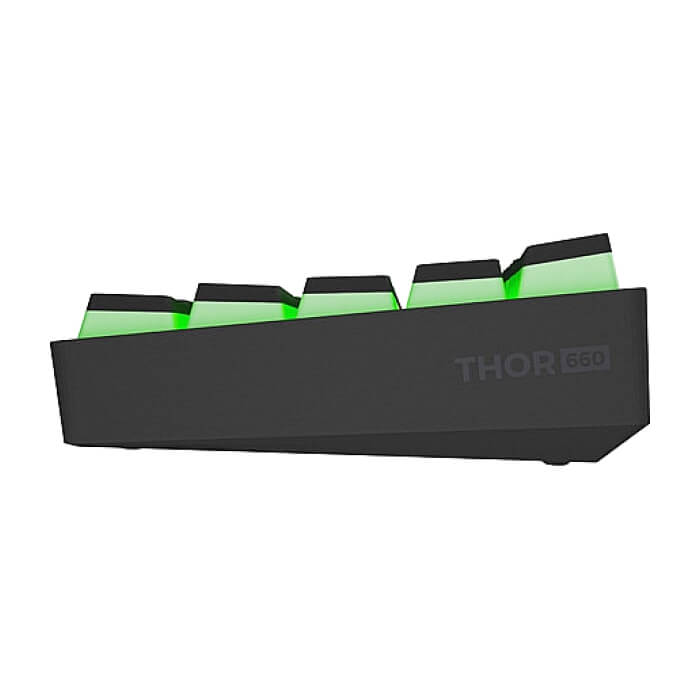 Genesis Mechanical Gaming Keyboard Thor 660 G2 Wireless RGB Backlight BLACK GATERON BROWN (тъмнейл - 5)