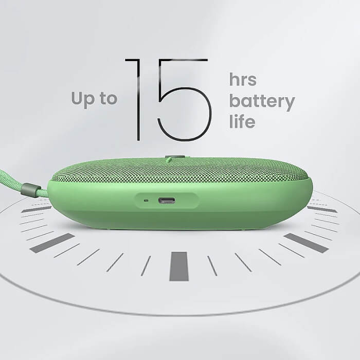 HiFuture ASCENDO Matcha Green, Bluetooth 5.3, IPX7 Waterproof, 20W Output, Pair to Play (TWS Mode), Up to 15 Hours Playtime, Built in 2-in-1 Amplifier ID 94768 (тъмнейл - 2)