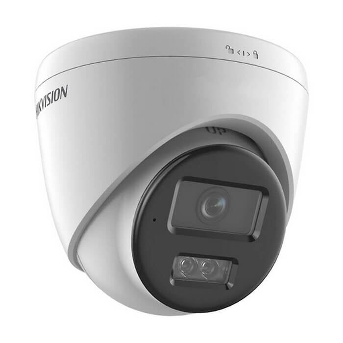 HikVision 8 MP Smart Hybrid Light Fixed Turret Network Camera, 2.8mm, F2.0, IR, White Light up to 30m, 120 dB WDR, H.265+, IP67, built-in microphone, built-in memory card slot, sup ID 99014 (тъмнейл - 3)