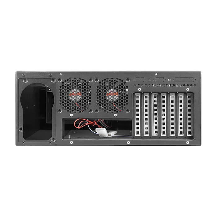 Lanberg rackmount server chassis ATX 450/10 19"/4U ID 62869 (тъмнейл - 3)