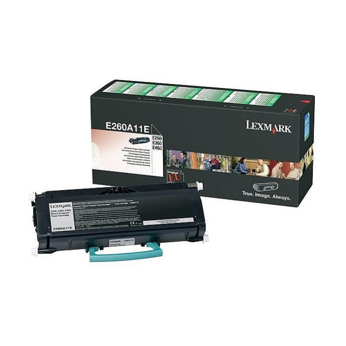 Lexmark E260A11E E260, 360, 460, 462 Return Programme 3.5K Toner Cartridge ID 68292