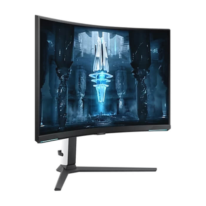 Samsung LS32BG850N 32" Odyssey Neo G8,Curved VA, 240Hz, 1 ms, 3840x2160, DP, 2xHDMI, USB Hub, White ID 64847 (тъмнейл - 5)