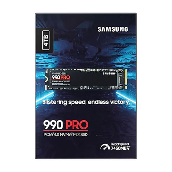 Samsung SSD 990 PRO 4TB PCIe 4.0 NVMe 2.0 M.2 V-NAND 3-bit MLC, 256-bit Encryption, Read 7450 MB/s Write 6900 MB/s ID 97588 (тъмнейл - 5)