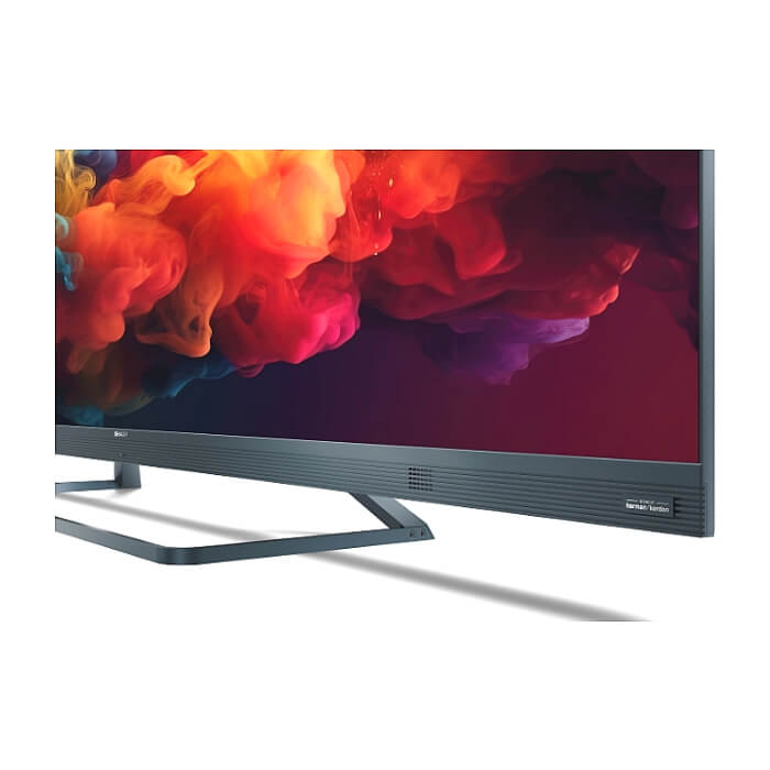 Sharp 65FQ5EG, 65" QLED GOOGLE TV, 4K Ultra HD 144Hz Quantum Dot 3840x2160 Aluminium Slim Frameless, AQUOS AI, DVB-T/T2/C/S/S2, 500 NIT, Active Motion 1400, HARMAN/KARDON, HDR10, Dolby Atmos, Dolby Vision, DTS:X, Google Assistant, HDMI eARC ID 84818 (тъмнейл - 5)