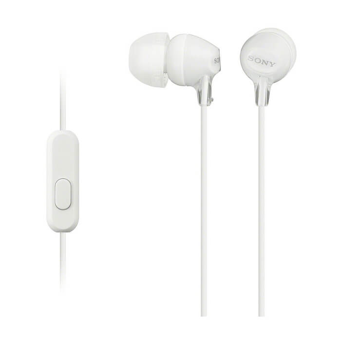 Sony Headset MDR-EX15AP white ID 64712 на супер цена от GT Computers Sony Headset MDR-EX15AP white ID 64712 на супер цена