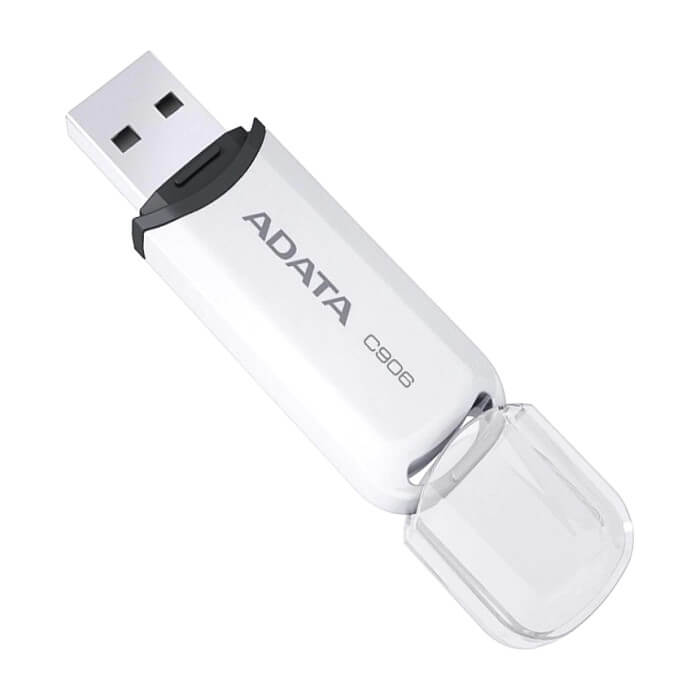 ADATA C906 32GB USB 2.0 White ID 74254 (тъмнейл - 3)