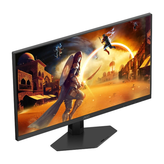 AOC Q24G4RE, 23.8" Fast IPS WLED, 2560x1440@180Hz, 1ms GtG, 0.5ms MPRT, 300cd m2, 1000:1, 80M:1 DCR, Adaptive Sync, FlickerFree, Low Blue Light, Tilt, HDMI, DP ID 89159 (тъмнейл - 5)