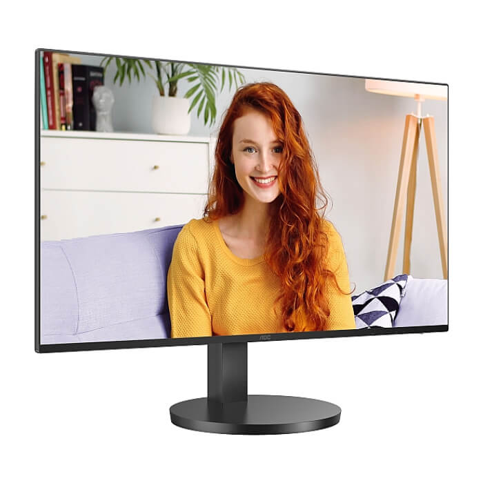 AOC Q27B3CF2, 27" IPS WLED, 2560x1440@100Hz, 4ms GtG, 1ms MPRT, 350cd m/2, 1300:1, 20M:1 DCR, Adaptive Sync, FlickerFree, Low Blue Mode, 2Wx2, Tilt, Height Adjust, HDMI, USB type ID 76860 (тъмнейл - 2)