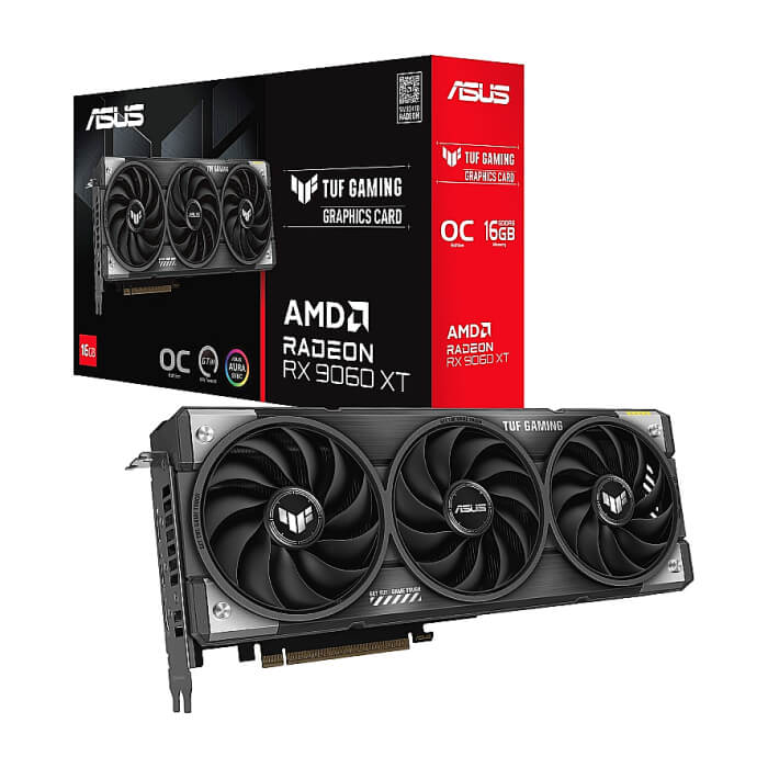 Asus TUF Gaming RX 9060XT 16GB GDDR6 OC ID 89685 (тъмнейл - 2)