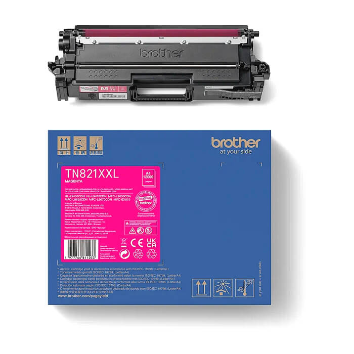 Brother TN-821XXLM Magenta Toner Cartridge Super High Yield ID 69188 (тъмнейл - 3)