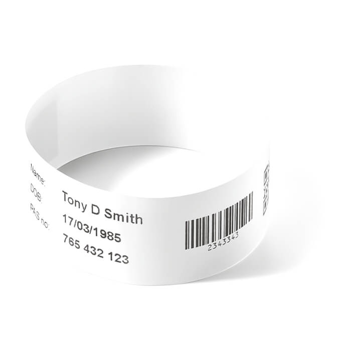 Brother Wristband Adult Adhesive 279mmx25mm (PK OF 5) ID 97665 (тъмнейл - 2)