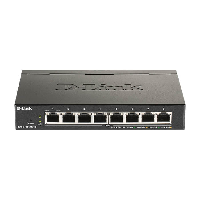 D-Link 8-Port PoE Gigabit Smart Switch на супер цена