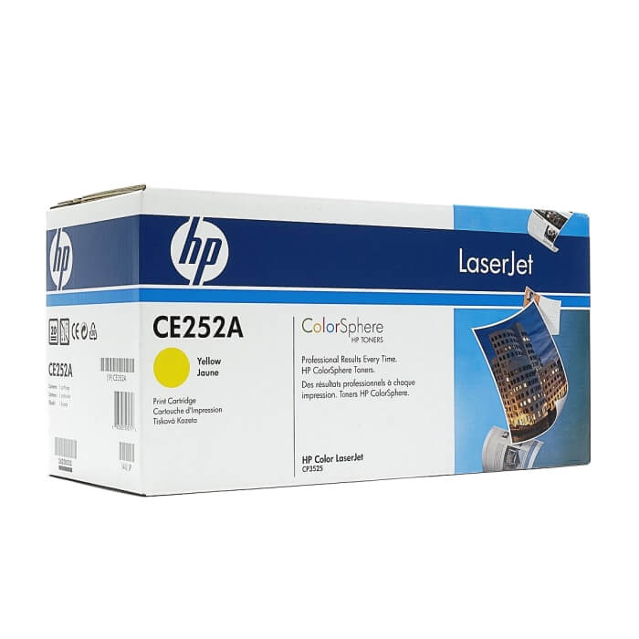 HP Color LaserJet CE252A Yellow Print Cartridge ID 68783 на супер цена от GT Computers HP Color LaserJet CE252A Yellow Print Cartridge ID 68783 на супер цена