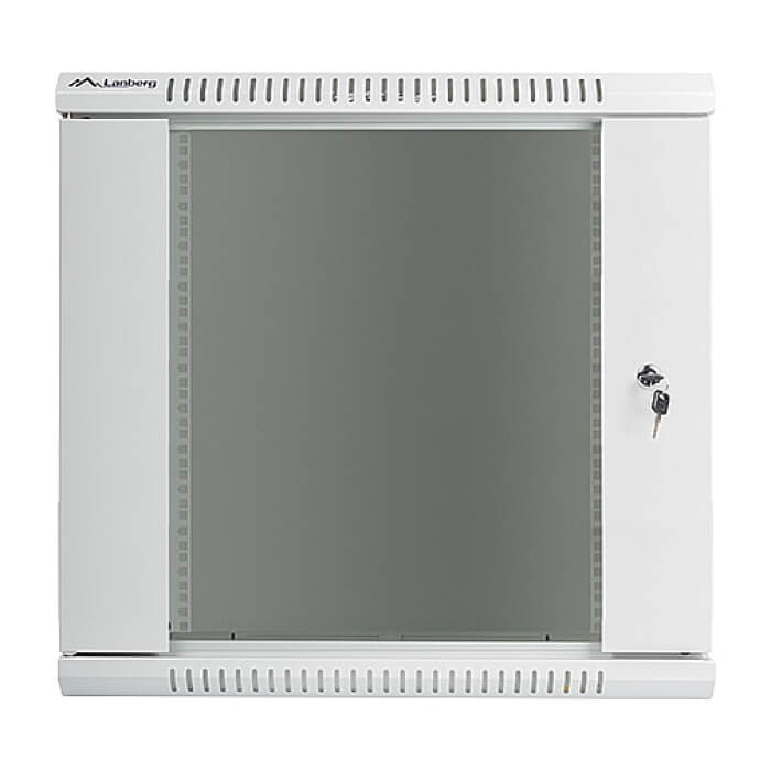 Lanberg rack cabinet 19” wall-mount 12U / 600x450 for self-assembly (flat pack), grey ID 71896 на супер цена