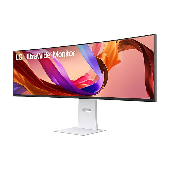 LG 49U950A-W, 49" 32:9 Curved UltraWide Dual QHD 5K 5120x1440 NANO IPS 1ms MBR, 144 Hz, 5ms, 400 cd/m2, 1000:1, HDR400, DCI-P3 98%, USB Type-C, PD 90W, FreeSync, G-SYNC, PIP, ID 92042 (тъмнейл - 2)