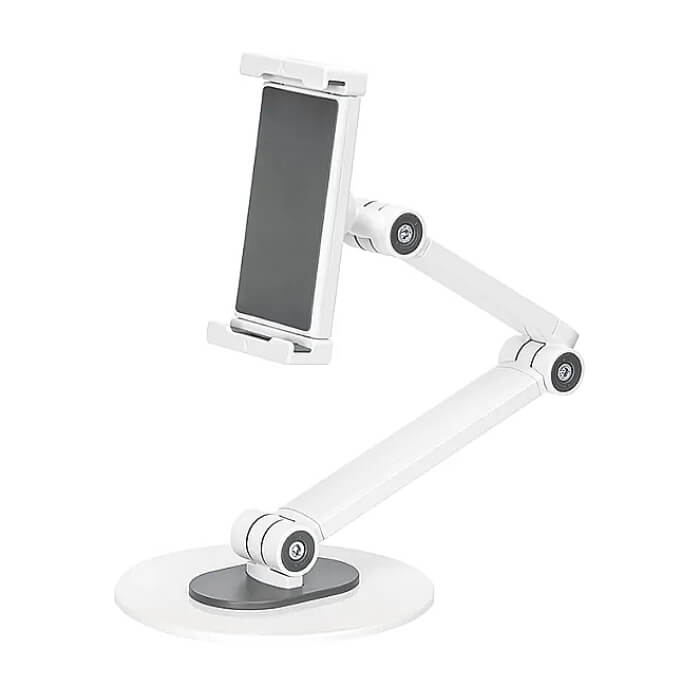 Neomounts by NewStar universal tablet stand for 4.7-12.9" tablets, White ID 64816 (тъмнейл - 4)