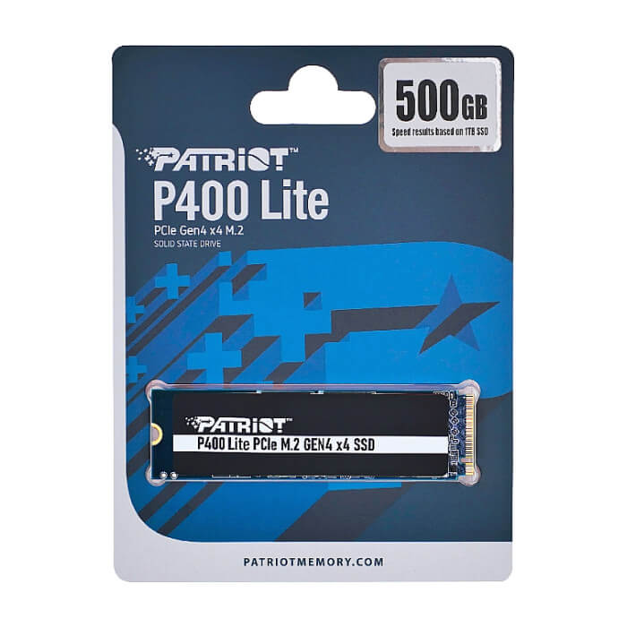 Patriot P400 LITE 500GB M.2 2280 PCIE Gen4 x4 ID 73472 (тъмнейл - 5)