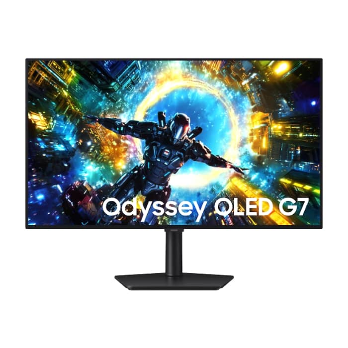 Samsung 32'' LS32HG730SU Odyssey OLED G7 4K 3840x2160 0.03ms Max 4K 165Hz / FHD 330 Hz DP HDMI Black на супер цена от GT Computers Samsung 32'' LS32HG730SU Odyssey OLED G7 4K 3840x2160 0.03ms Max 4K 165Hz / FHD 330 Hz DP HDMI Black на супер цена