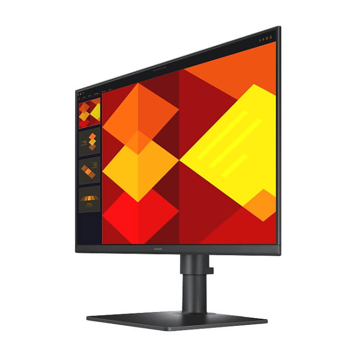 Samsung LS24D406GA, 24" IPS LED, 1920x1080, 5ms, 100 Hz,250cd/m2,HDMI, DP, USB Hub, Black ID 94199 (тъмнейл - 4)