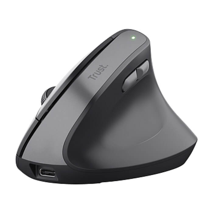 TRUST Bayo II Ergo Wireless Mouse, Black (тъмнейл - 2)