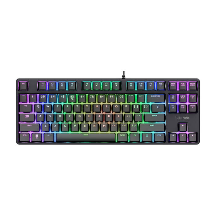 TRUST GXT864 Cada TKL Gaing Keyboard US на супер цена