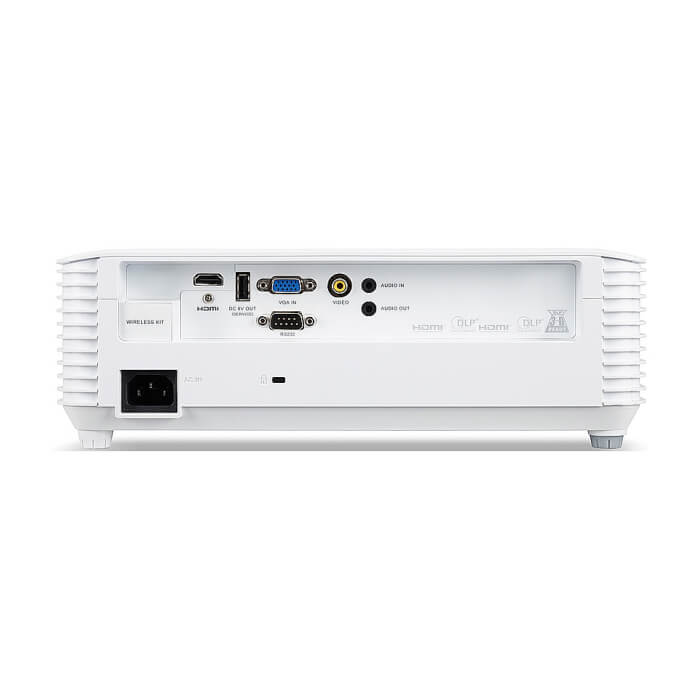 Acer Projector H5386BDi, DLP, WXGA (1280 x 720), 5000 ANSI Lumens, 20000:1, 3D, Wireless dongle included, HDMI, VGA, RS-232, Audio in, RCA, Wifi, Speaker 3W, Bag, 2.75kg, White ID 65896 (тъмнейл - 5)