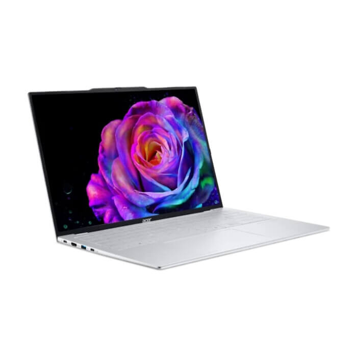 Acer Swift Air 16, SFA16-61M-R3XW, AMD Ryzen AI 7 350 (8C/16T, up to 5.0GHz, 16MB), 16" WUXGA OLED (1920x1200), 16GB LPDDR5  (Onboard), 1TB PCIe NVMe SSD, AMD Radeon 860M, WI ID 98875 (тъмнейл - 3)