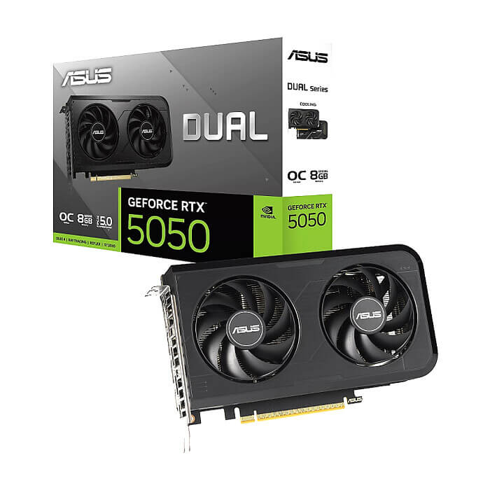 Asus Dual GeForce RTX 5050 8GB GDDR6 OC ID 95649 (тъмнейл - 2)