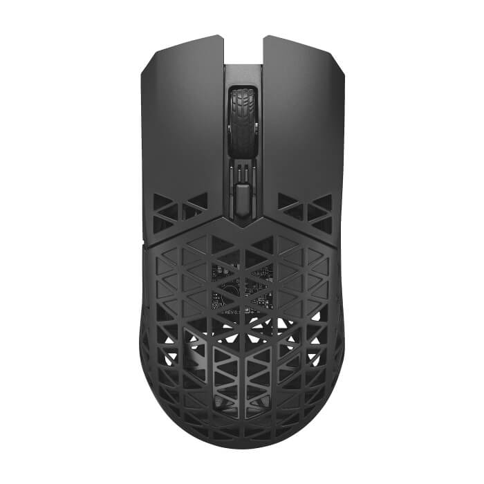 Asus TUF Gaming M4 Air Wired Gaming Mouse, 16,000 DPI Sensor, 6 Programmable Buttons, Ultralight Air Shell, IPX6 water resistance, ASUS Antibacterial Guard, TUF Gaming Paracord, pure PTFE feet, Black на супер цена