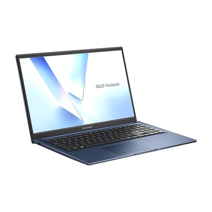 Asus Vivobook X1504MA-BQ254WNA,INTEL WCL Core 5, 15.6" FHD,(1920x1080),16GB DDR5 , SSD 512GB, Chiclet Keyboard with Num-key,Windows 11, Quiet Blue, no adapter, US international (тъмнейл - 2)