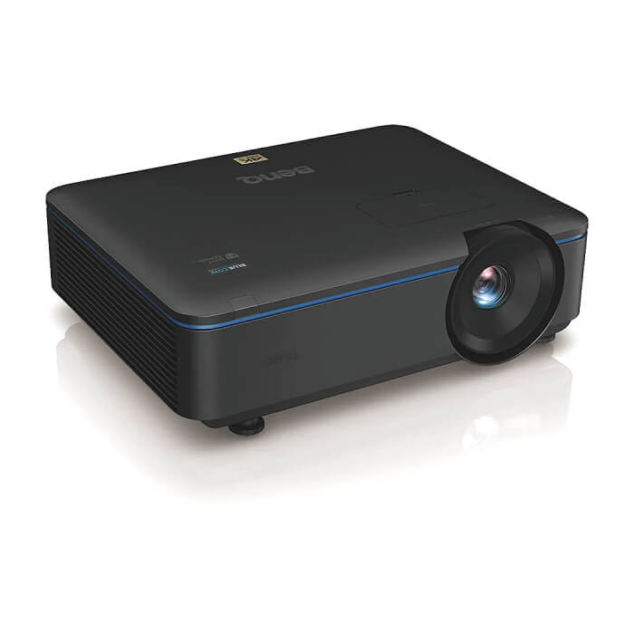 BenQ LK953ST, DLP, BlueCore Laser, Short-throw, 4K UHD 3840x2160, Brightness 5000AL, Contrast 3,000,000:1, Zoom 1.1X, 20,000 hrs life, H/V lens shift, HDMI x3, HDMI-out x1, HDbaseT ID 65810 (тъмнейл - 4)