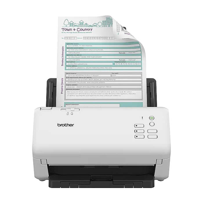 Brother ADS-4300N Network desktop scanner на супер цена