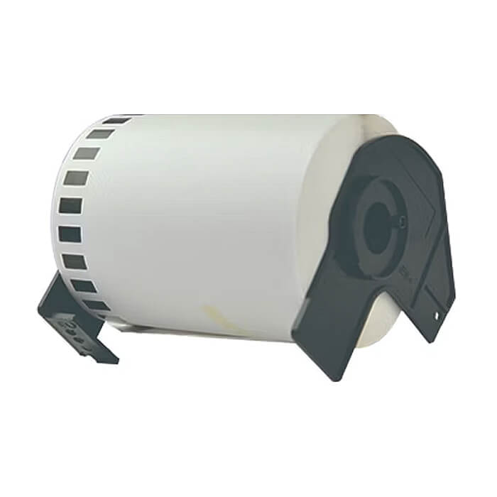 Brother DK-22246 Continuous Paper Label Roll - Black on White, 103mm wide ID 70772 на супер цена
