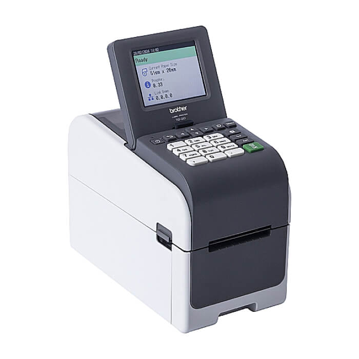 Brother TD-2350DSA203 2" Network Label printer (203dpi Touch screen) Wi-Fi / Bluetooth ID 90649 (тъмнейл - 2)