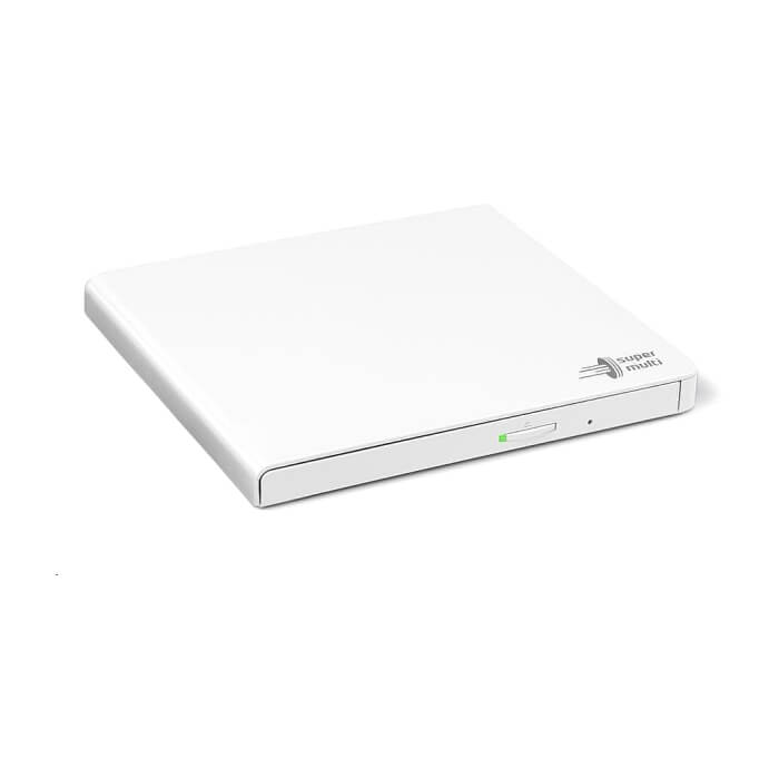 Hitachi-LG GP57EW40 Ultra Slim External DVD-RW, Super Multi, Double Layer, TV connectivity, White на супер цена