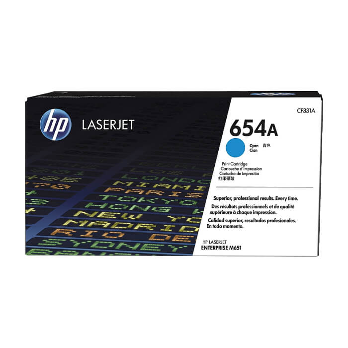 HP 654A Cyan Original LaserJet Toner Cartridge ID 68754 на супер цена