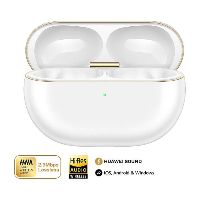 Huawei FreeBuds Pro 4 Piano-T180 Ceramic Whiter ID 84807 (тъмнейл - 2)