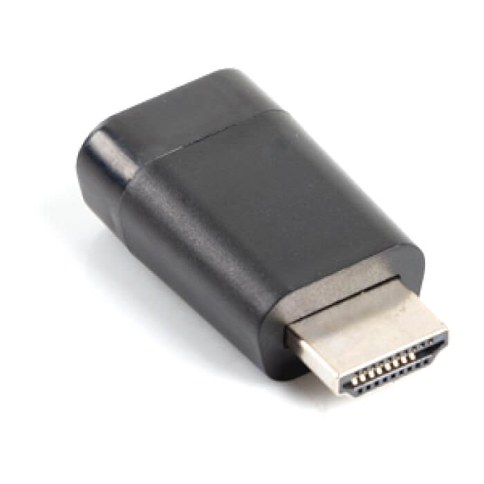 Lanberg adapter HDMI-A (m) -> VGA (f), black на супер цена от GT Computers Lanberg adapter HDMI-A (m) -> VGA (f), black на супер цена