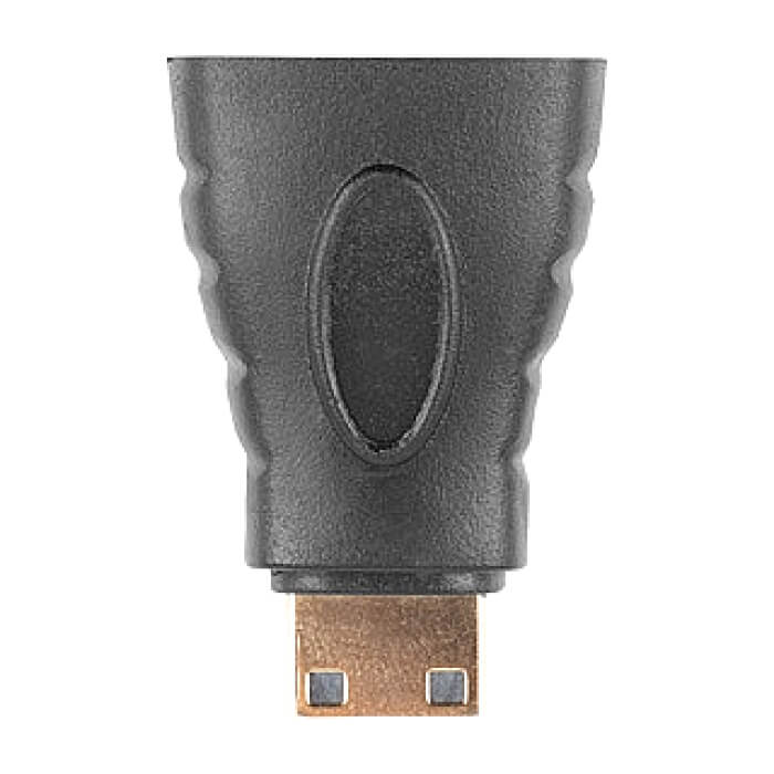 Lanberg adapter HDMI (f) -> HDMI mini (m), black (тъмнейл - 3)