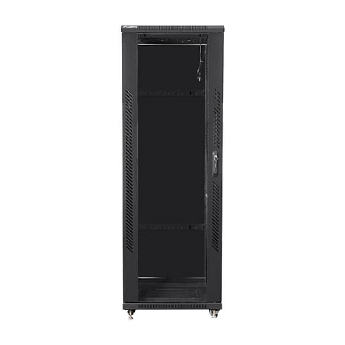 Lanberg rack cabinet 19" free-standing 47U / 800x800 self-assembly flat pack, black ID 71909 на супер цена