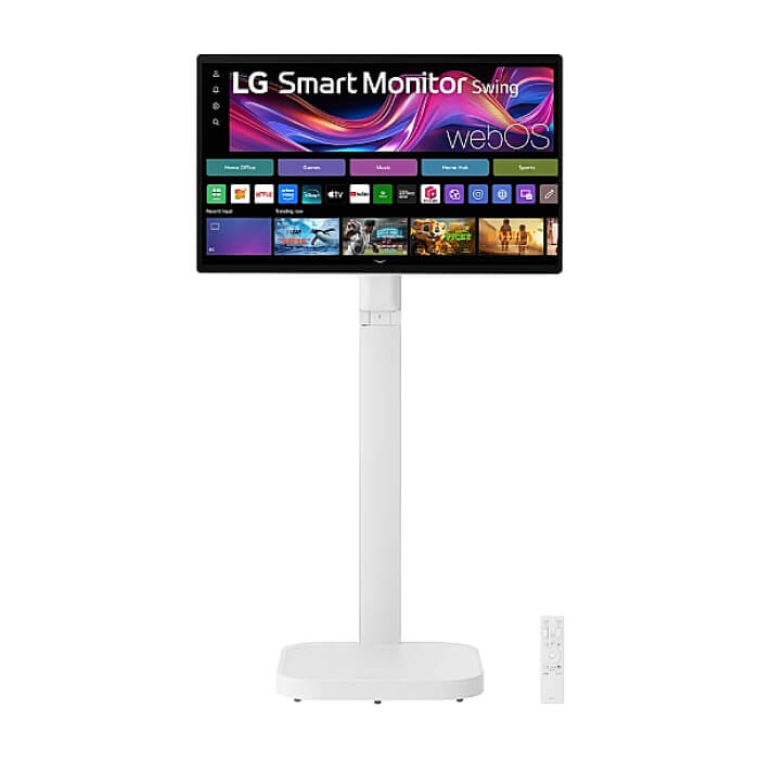 LG 32U889SA-W, 31.5" IPS, Smart webOS, Touch, Swind, 5ms GtG, 1000:1, 350cd/m2, UHD 4K (3840 x 2160), HDR 10, DCI-P3 95%, 3xUSB Type-C (PD 65W), 2xHDMI, Tilt , Height adjustme ID 93423 (тъмнейл - 2)