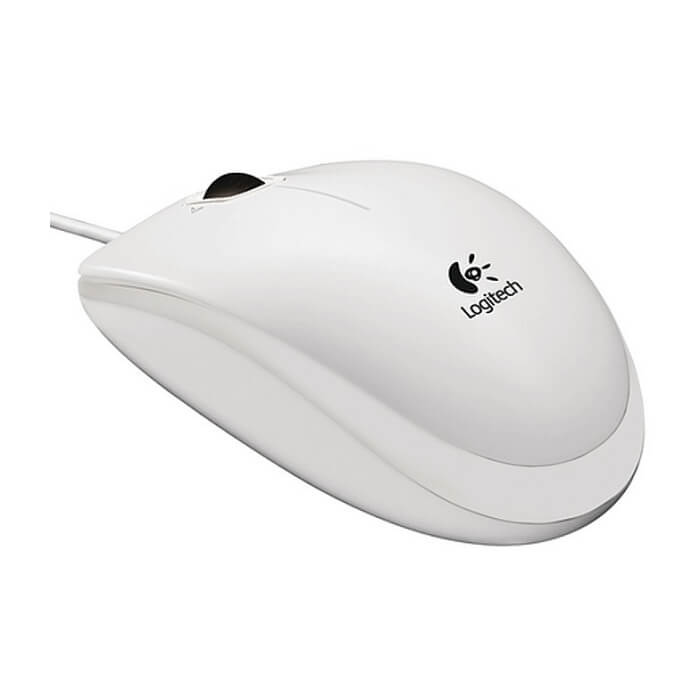 Logitech B100 Optical Mouse for Business White (тъмнейл - 3)