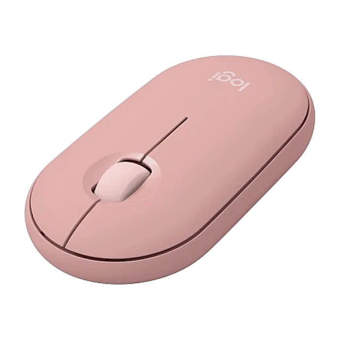Logitech Pebble Mouse 2 M350s - TONAL ROSE - BT - N/A - EMEA-808 - DONGLELESS (тъмнейл - 2)
