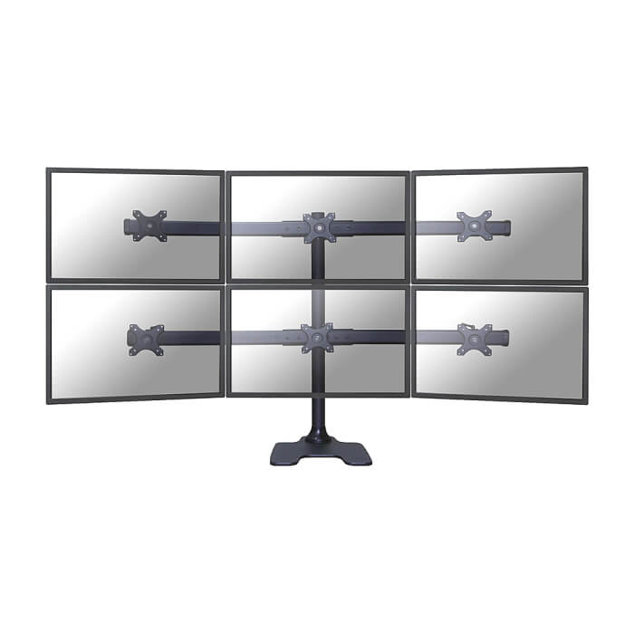 Neomounts by NewStar Flat Screen Desk Mount (stand/grommet) for 6 Monitor Screens ID 66813